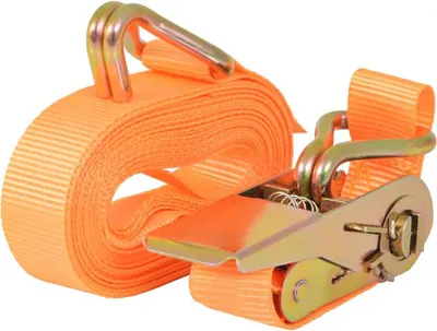 Immagine prodotto di Cinghie d'Ancoraggio 4 pz a Cricchetto 0,4 T 6mx25mm Arancione