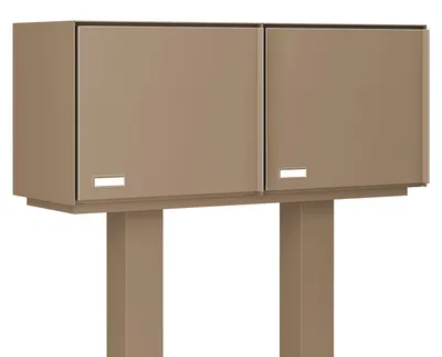 Produktbild von Briefkastenanlage mit Paketfach Kopenhagen for Two in Beige
