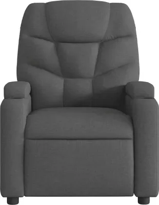 Produktbild von vidaXL Massagesessel Dunkelgrau Stoff