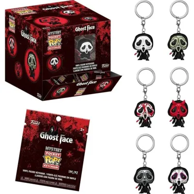 Immagine prodotto di Portachiavi Funko Pocket POP! Mystery Ghost Face, assortiti, diverse varianti