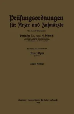 Obrázok produktu pre Prüfungsordnungen für Ärzte und Zahnärzte