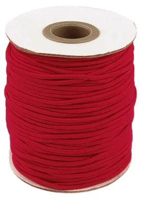 50m extra starke Gummikordel Gummischnur 2mm kirschrot