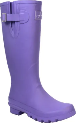 Image de Lunar - Bottes en caoutchouc pour femmes "Largo", caoutchouc GS215 (41 EU) (Purple)