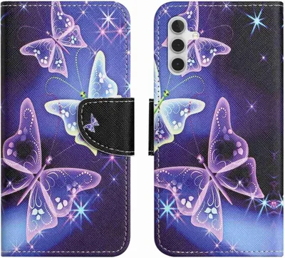 Produktbild von Samsung Galaxy A14 Hülle - Coverup Klapphülle - Schmetterlinge