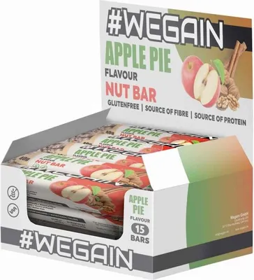 Produktbild von Wegain Apple Pie Nut Bar 15x40g