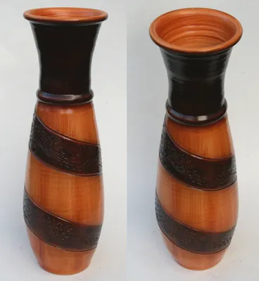 Produktbild von BODENVASE "KAIRO-RISCAS" Göße: ca.60 CM Braun