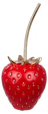 Immagine prodotto di GILDE Oggetto decorativo, fragola, "Frutilla", resina sintetica, rosso, , h. 35 cm, d. 15 cm 34496