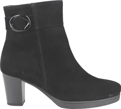 Produktbild von Gabor Stiefelette 081.47, Rauleder, Schwarz, Damen
