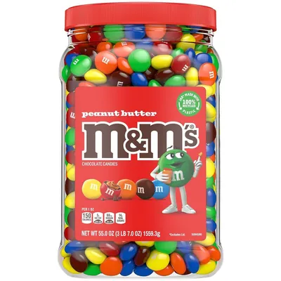 Produktbild von M&M'S Peanut Butter - Erdnussbutter Chocolate Candy USA, 55 oz - 1,559 kg