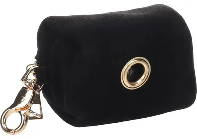 Produktbild von Flamingo Sueda Beutelspender Schwarz  Schwarz One Size
