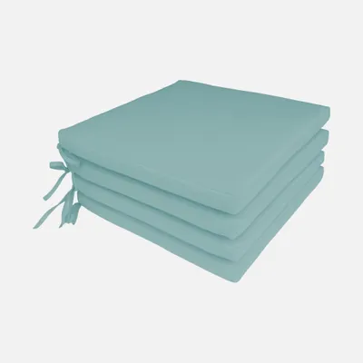 Immagine prodotto di Set 4 cuscini per sedia da giardino, Verde grigio