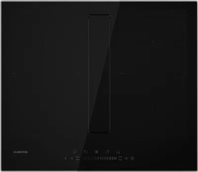 Produktbild von Klarstein Chef-Fusion Induktionskochfeld Mit Dunstabzug - 7.200 W, 590 m³/h Luftstrom, Flexzone und Boost, , Glasoberfläche, Platzsparend, Kindersicherung, Schwarz