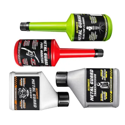 Produktbild von Metal Guard 4in1 Additiv Set Engine Transmission Fuel Injector Cleaner Motor Getriebe Kraftstoff Diesel Benzin Schutz Leistung 300 ml 200 ml