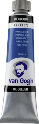 Obrázok produktu pre Olejová farba Van Gogh v tube 40 ml, ftalanovo modrá (základná) 570