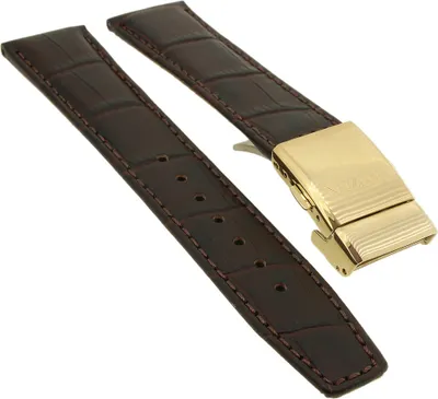Produktbild von Citizen Eco Drive â–º Uhrenarmband 20mm Leder braun Kroko-Optik â–º AS2053