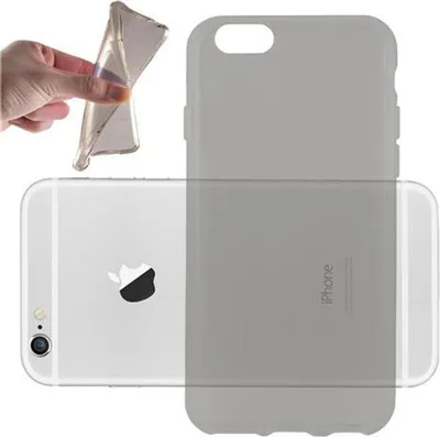 Produktbild von Cadorabo Hülle für Apple iPhone 6 PLUS / 6S PLUS Schutz Hülle in Schwarz Schutzhülle TPU Silikon Cover Etui Case