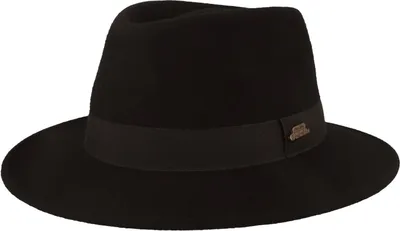 Fiebig Knautschbarer wasserabweisender Outdoorhut Traveller in schwarz