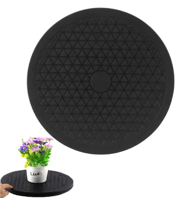 Obrázek produktu pro Otočný talíř - Otočná základna - 25 cm - Až 25 kg - Plast - 360 stupňů - Protiskluzový