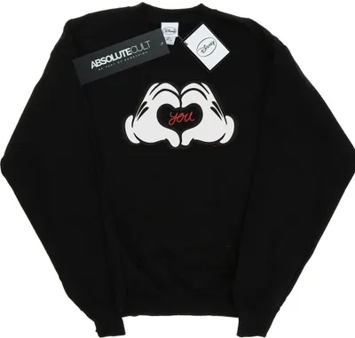 Produktbild von Disney - "Loves You" Sweatshirt für Herren BI37955 (M) (Schwarz)