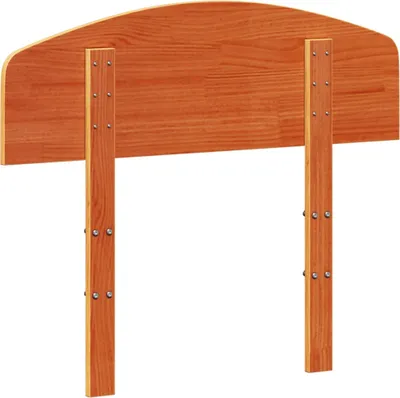 Image de vidaXL Tête de lit brun cireux 75 cm pin massif