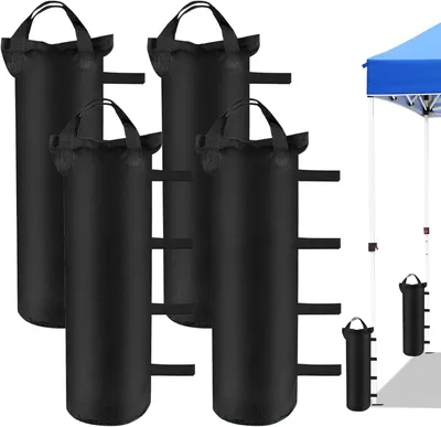 Image de Sacs de sable, lot de 4, en Oxford 800D, pour abri, tente, pour jardin