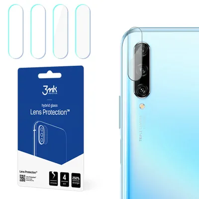 Produktbild von 3mk Hybridglas Lens Protection für Huawei P Smart Pro 2019 Kamera Objektiv Kameralinse 0,16mm 6H (4 Stück)
