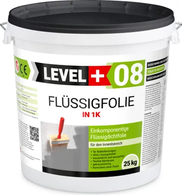 Produktbild von Dichtfolie Flüssigfolie 25Kg Bad Dusche Küche Innen Abdichtung Wasserdicht LEVEL+ RM08