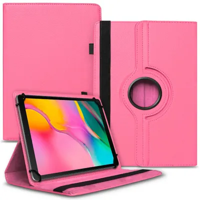Produktbild von Tablet Hülle für Samsung Galaxy Tab A 10.1 2019 Tasche Schutzhülle Cover DrehbarFarben:Pink