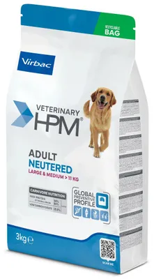 Produktbild von Virbac Adult tered Large & Medium Dog 3kg Veterinär-Trockenfutter für kastrierte Hunde großer und mittlerer Rassen