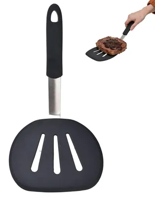 Produktbild von Pfannenwender Silikon BPA-frei 31.2 cm Hitzebeständig Spülmaschinenfest Schlitzspachtel