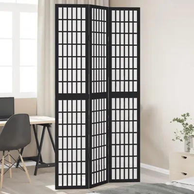 Obrázok produktu pre 3-dielny skladací paravent z masívneho dreva