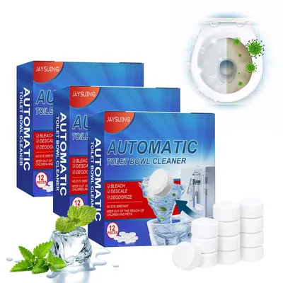 Image de 36 pastilles anticalcaire pour toilettes et éviers