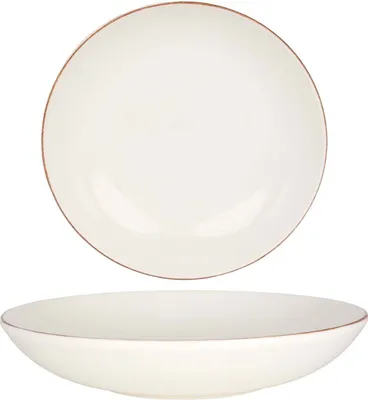 Image de Bonna assiettes creuses - Retro - Porcelaine - 25 cm (1300cc)