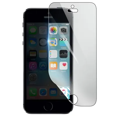 Image de 3mk, protection d'écran hydrogel antichoc et anti-rayures pour Apple iPhone 5, Transparent