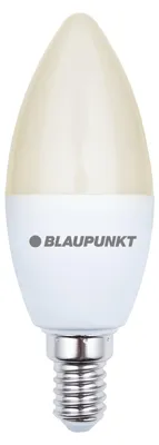 Produktbild von Blaupunkt Glühbirne e14 - Led Lampe Kerzenform - 7W (entspricht 50W) - 595 Lumen - 2700K Warmweiß - Nicht‑Dimmbar - 1er Set