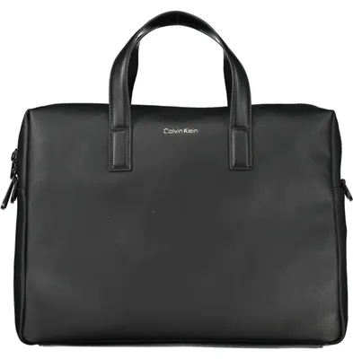Produktbild von Schwarze Herrentasche mit Laptop-Fach und abnehmbarem Schultergurt