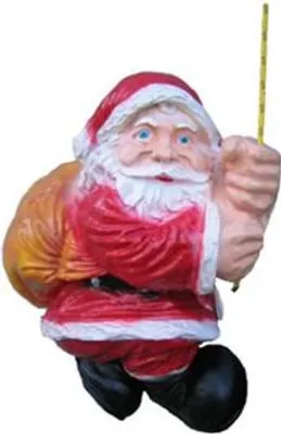 Immagine prodotto di Babbo Natale 32cm Decorazione Figura Statua Slitta Decorazione
