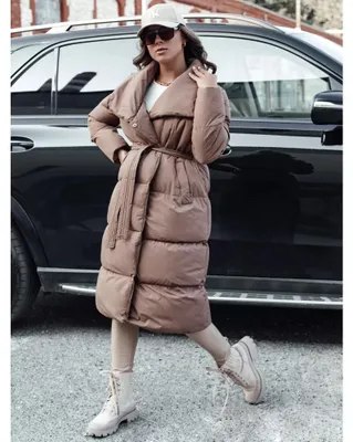 Imagen del producto de Abrigo Damenmantel DSTREET FAVI CARAMEL, modelo Dstreet1, talla XL
