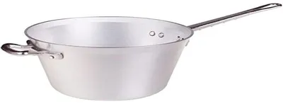 Polenta-Topf Alu 3 mm, Ø 26 cm, 6 L, silber