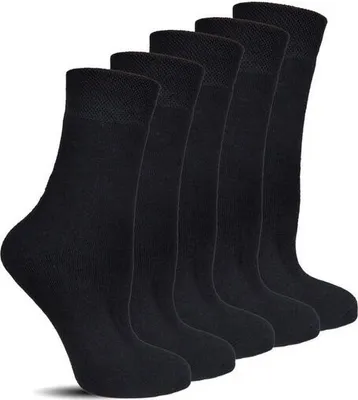 Produktbild von Frostfighter Damen Thermosocken ohne Gummi (6x Paar) dicke warme Wintersocken Diabetiker Baumwolle Ski Vollfrottee Innenfutter Farbauswahl