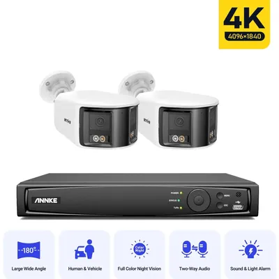 Zdjęcie produktu dla Szerokokątowa kamera IP do monitoringu – Kamera zewnętrzna – Kamera Wi-Fi – Kamera monitoringu