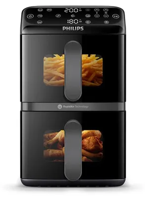 Obrázek produktu pro Philips 4000 series NA460/00, Horkovzdušná fritéza, 10 l, 1,4 kg, Rapid Air, 40 °C, 200 °C