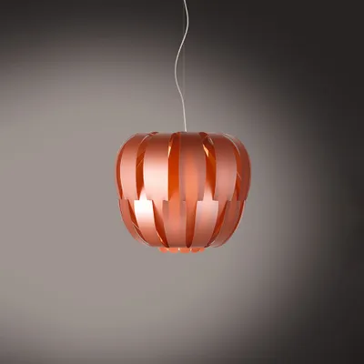Zdjęcie produktu dla Nowoczesna lampa wisząca 1 Queen w kolorze miedzianym Polilux D29 Wyprodukowano we Włoszech