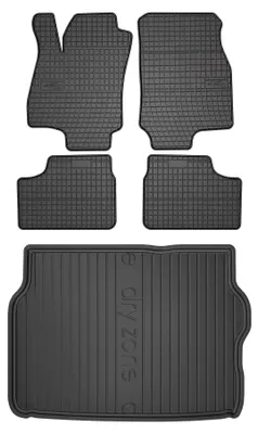 Obrázek produktu pro Gumové autokoberce SolidPRO + vana kufru DryZone pro: Opel Astra G 1998-2009 hatchback 5 ks – Wielganizator