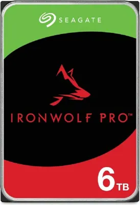 Produktbild von Festplatte Seagate IronWolf  Pro ST6000NT001 3,5" 6 TB