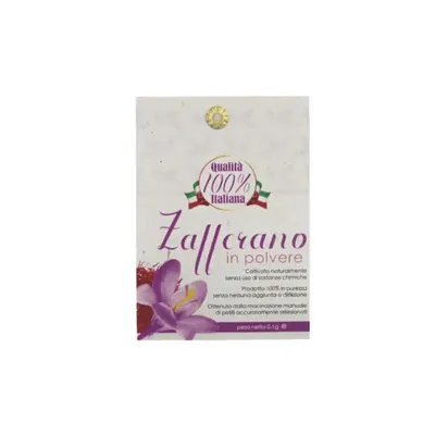 Image de Safran italien pur moulu, 0,1 g – 100 % naturel