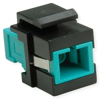 Keystone Glasfaseradapter SC/SC Simplex, Multimode, OM3