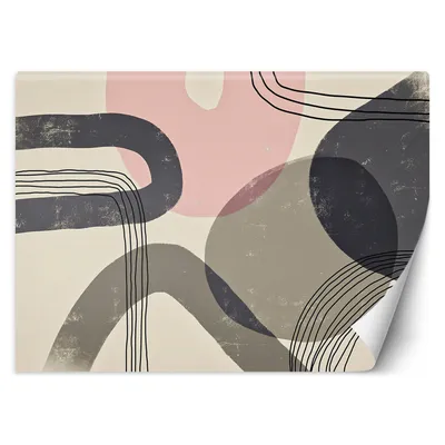 Produktbild von FOTOTAPETE Abstrakt Boho 450x315 cm VLIES Tapete Wandtapete Wandbilder Wanddekoration Design Wohnzimmer Schlafzimmer Flur Büro Küche