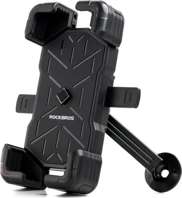 Produktbild von Rockbros Handyhalter für Motorrad - Schwarz