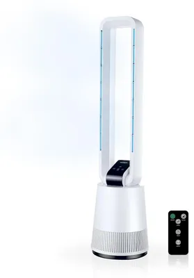 Produktbild von Avilia - Leiser Turmventilator mit Fernbedienung und LED-Display, 3 Geschwindigk